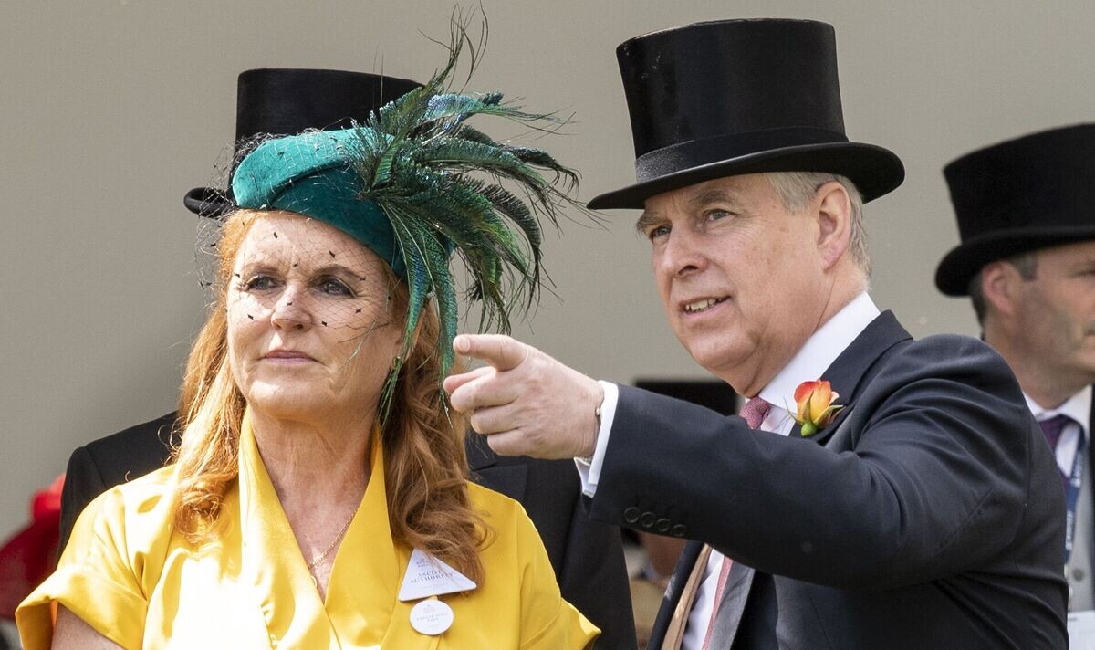 Сара Фергюсон и принц Эндрю