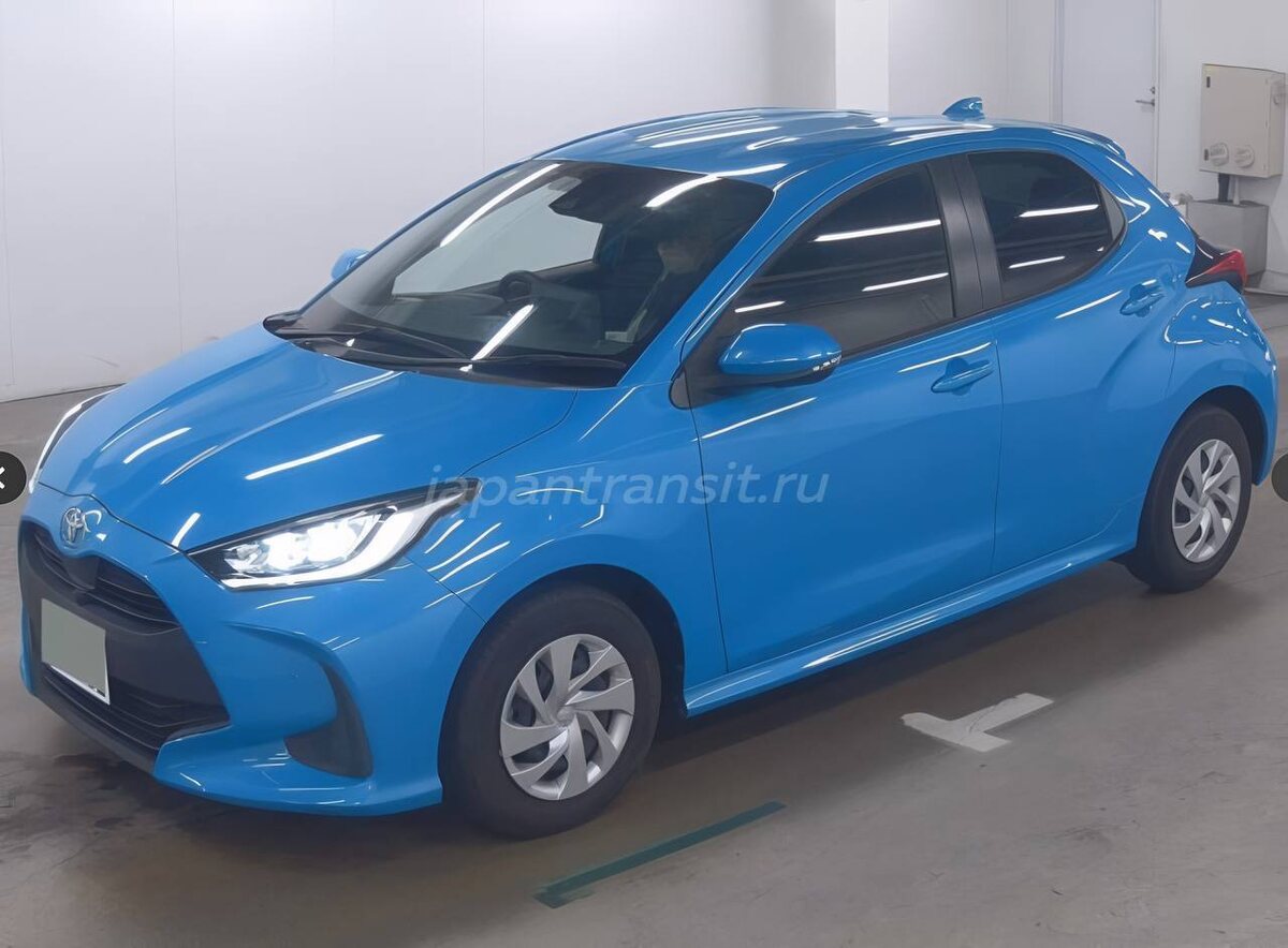 Toyota Yaris. Источник: скриншот из Телеграмм канала "Япония Транзит"