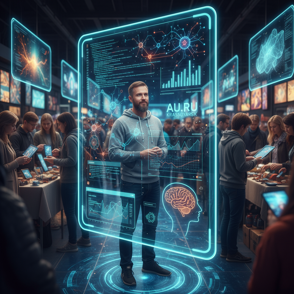 Футуристичная барахолка. Но торгую и покупают на Ау.ру не боты, а живые люди.