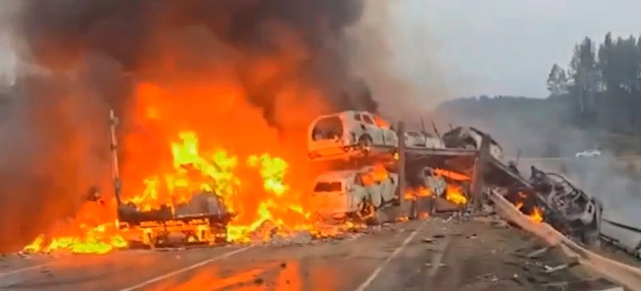 Скриншот видео Госавтоинспекции по региону