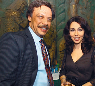 Михаил Барщевский со старшей дочерью Натальей