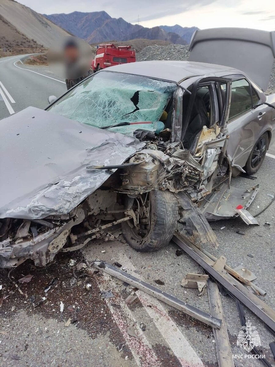    ДТП в Онгудайском районе Республики Алтай. Источник: ГУ МЧС России по Республике Алтай