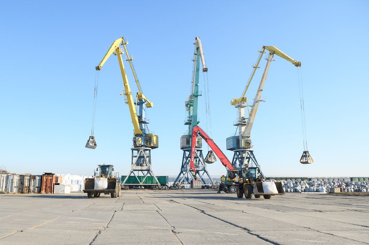 Лесосибирский речной порт