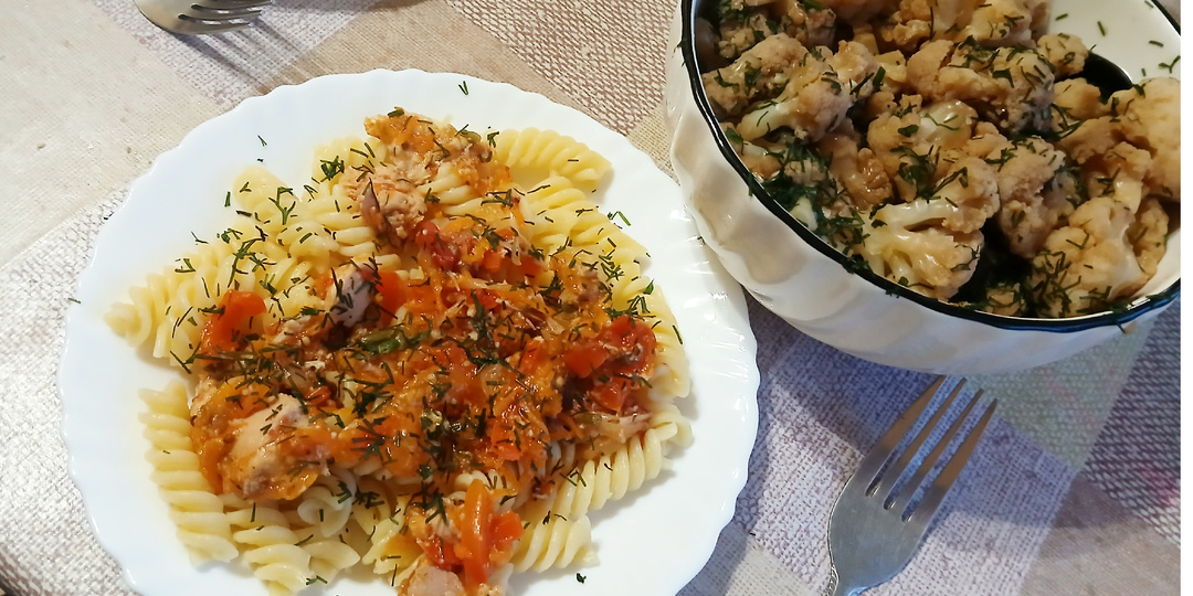 Полноценный ужин из трёх бюджетных блюд за 25 минут