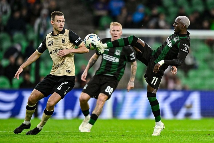    Константин Нижегородов (слева) и Батчи / фото: fckrasnodar.ru