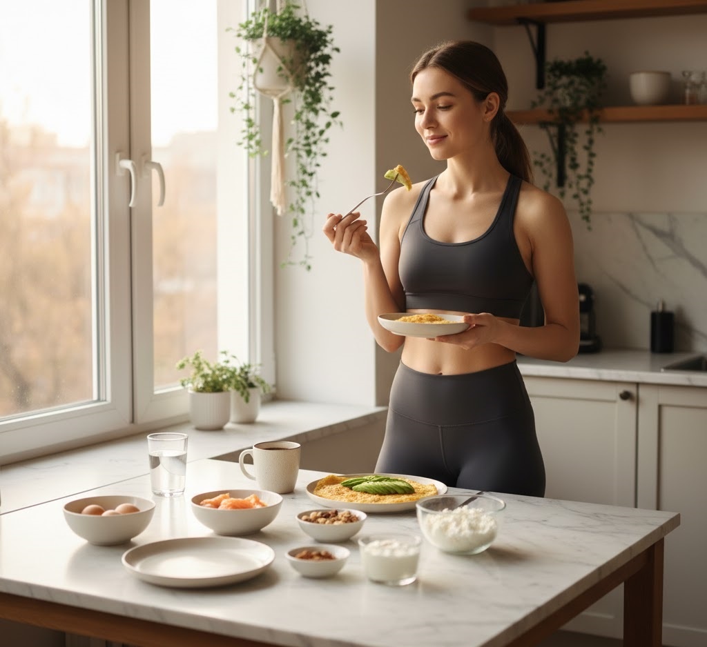 Белковый завтрак для энергии, мышц и стройной фигуры