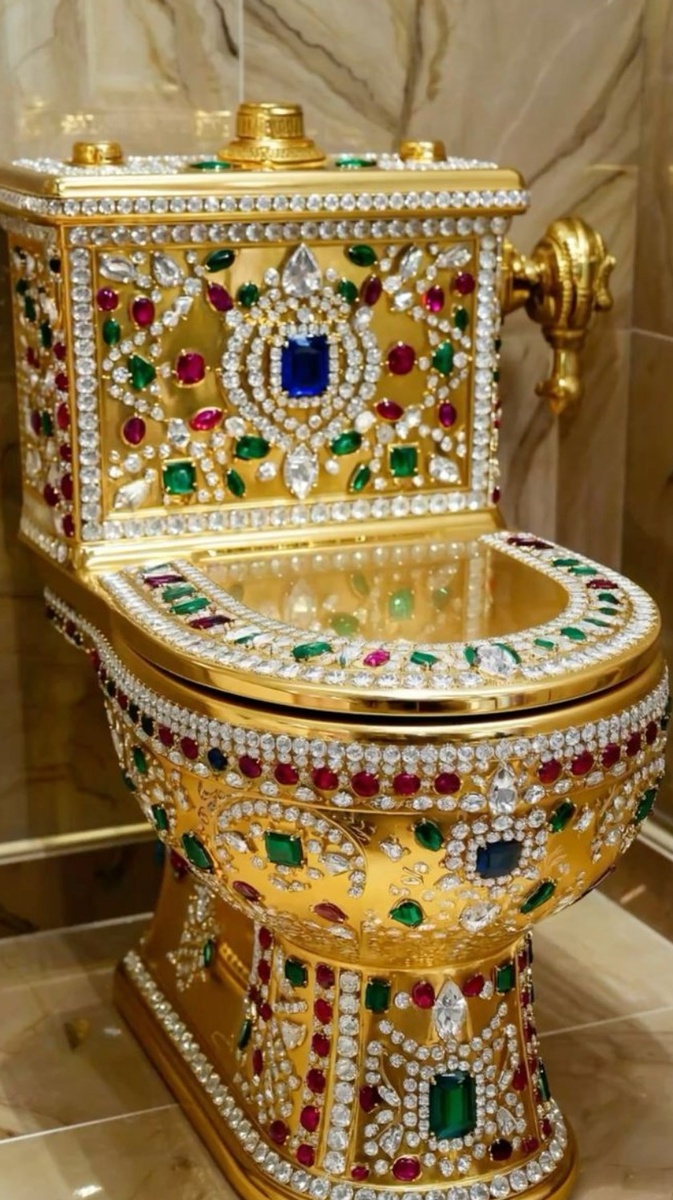 ЗОЛОТОЙ УНИТАЗ.