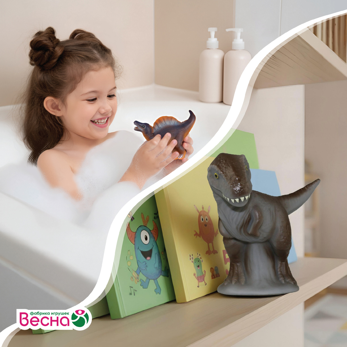 Динозавры в детской: как наборы от «Весны» пробуждают интерес к науке и развивают воображение.