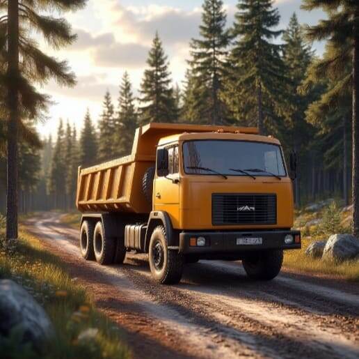 Вот на таком Мазе работал папа -водитель профессионал ,настоящий ас вождения !