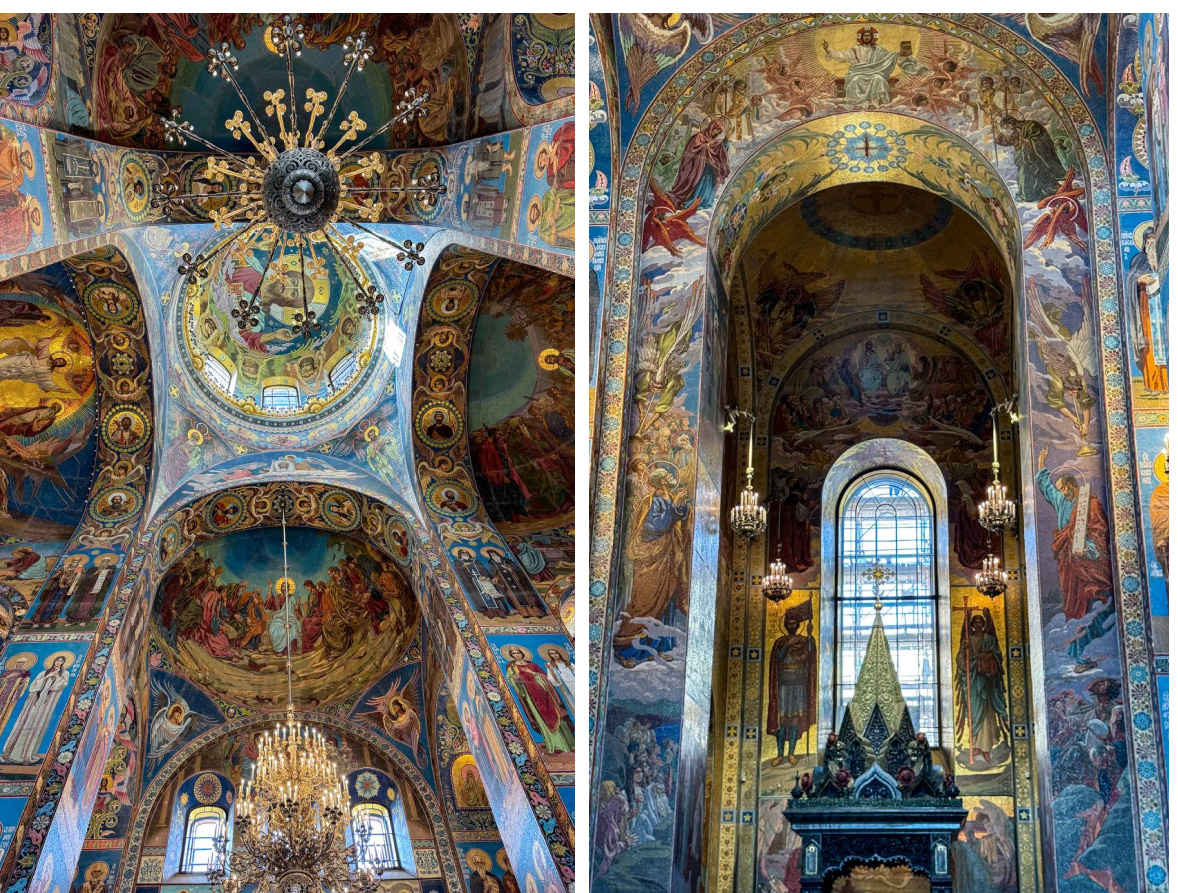 Мозаики Храма Спаса на Крови. Фото автора