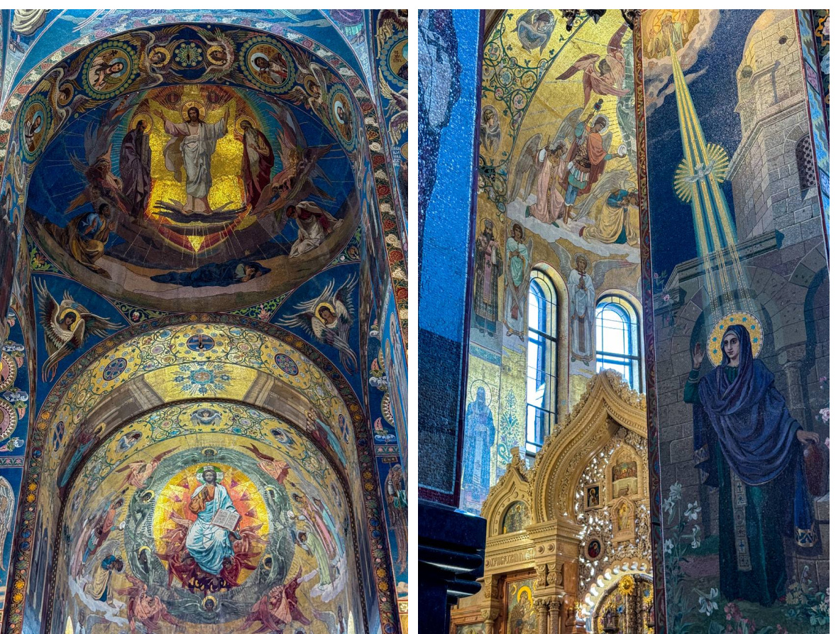 Мозаики Храма Спаса на Крови. Фото автора