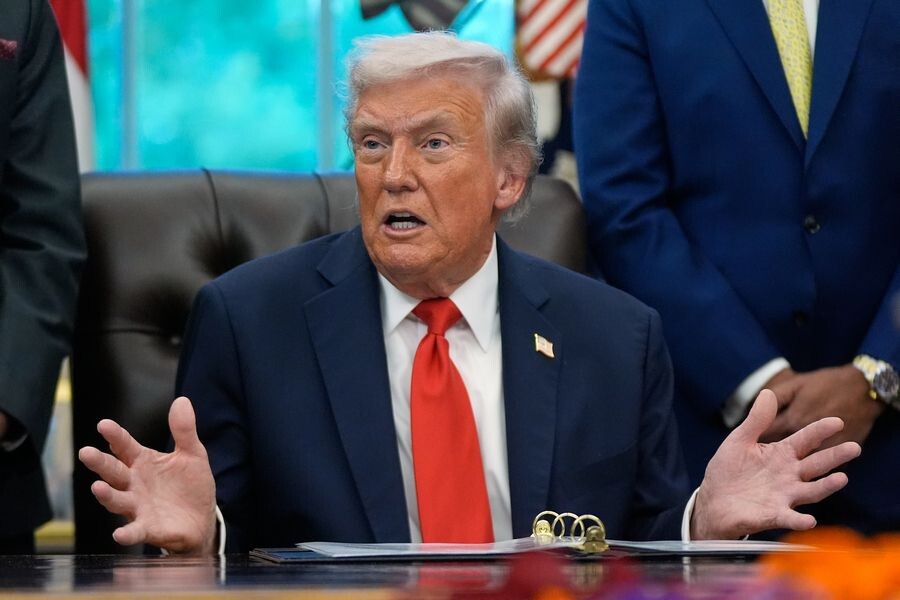    Президент США Дональд Трамп / Источник: © Manuel Balce Ceneta/AP/TASS