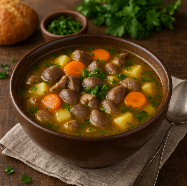 Суп с потрошками рецепты от Дарики