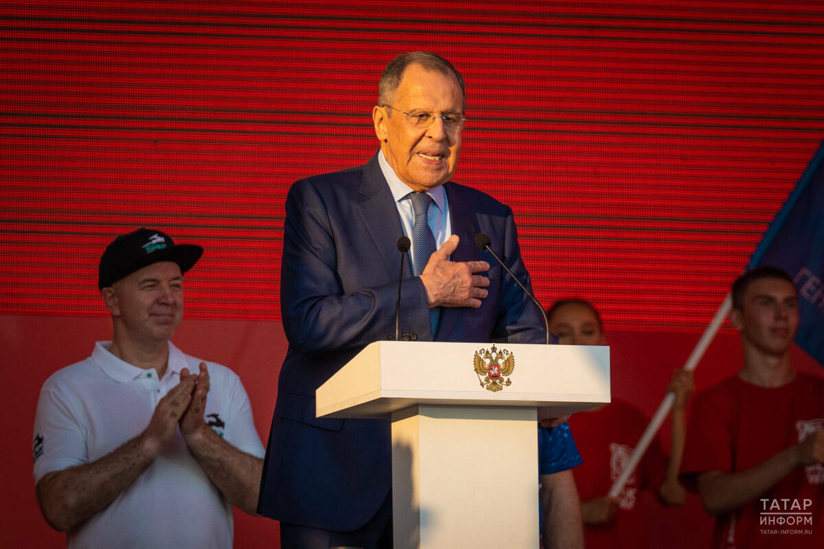 Министр иностранных дел РФ Сергей ЛавровФото: © Владимир Васильев / «Татар-информ»