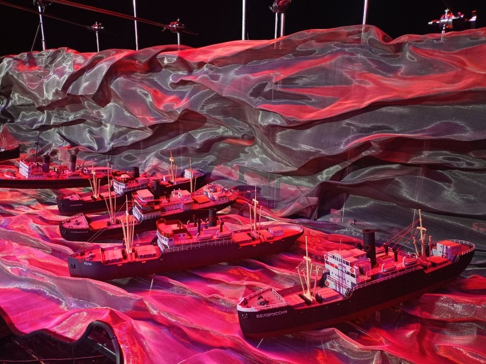    Модели кораблей и судов старались сделать максимально похожими на реальные Ольга КОСТЕНКО