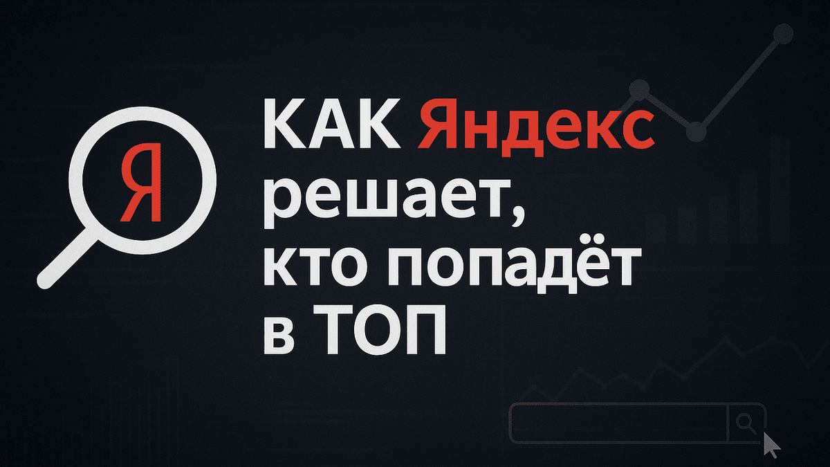 Как Яндекс решает, кто попадёт в ТОП — инсайты изнутри алгоритмов 2025