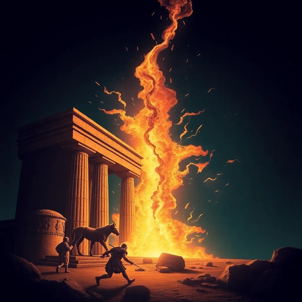 Иллюстрация "Ассирия против Вавилона".