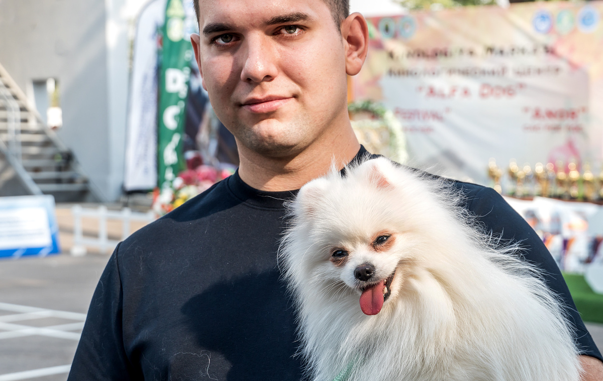 Участники Dog Festival 2025 в Ташкенте. Фото Андрея Кудряшова/«Фергана»