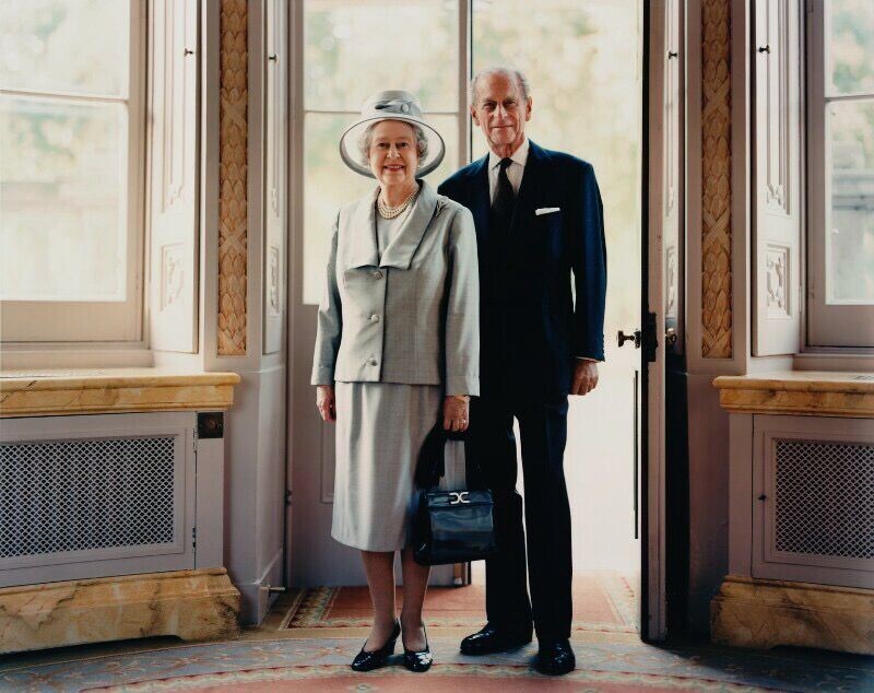 Королева Елизавета II и принц Филипп