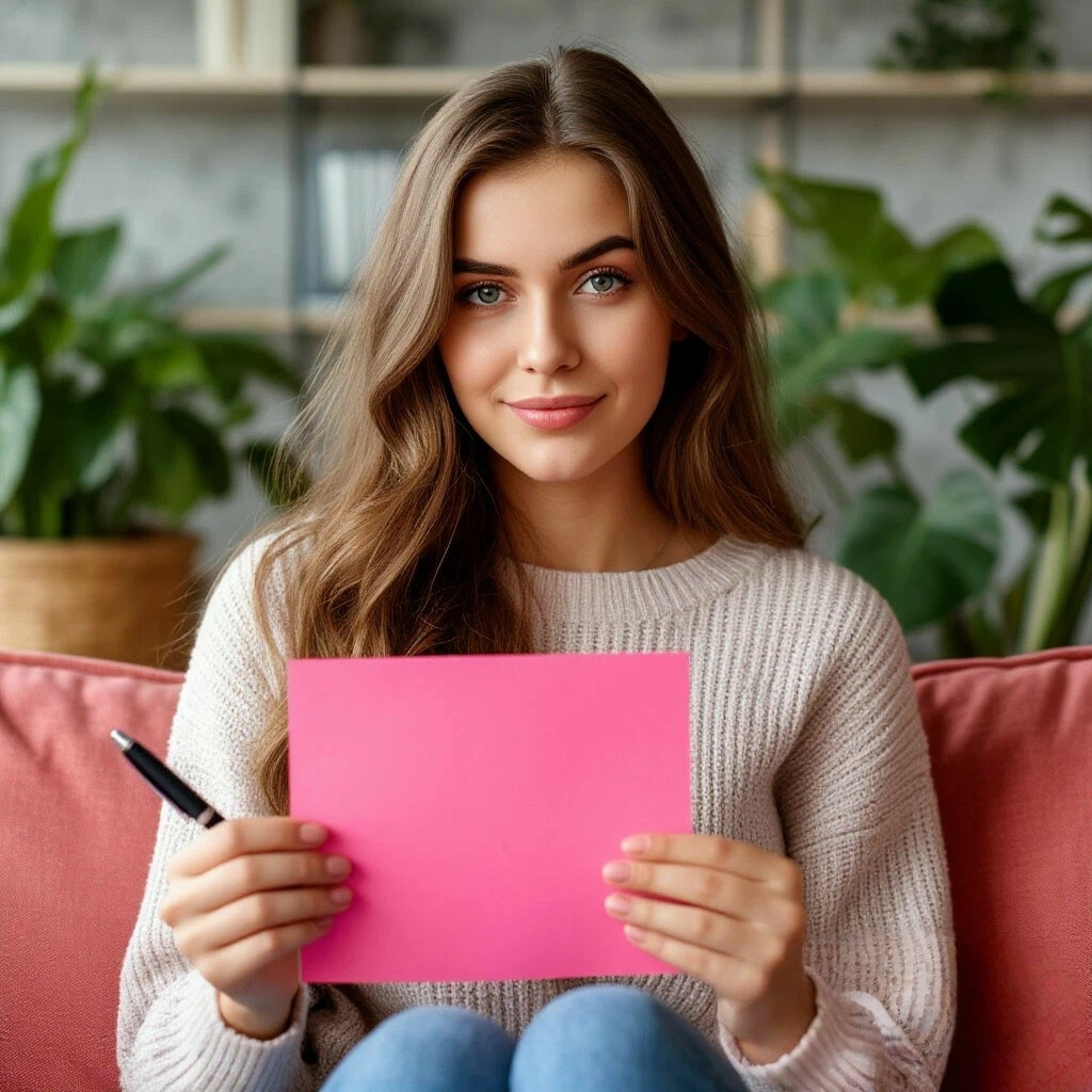 Розовый - цвет новых начинаний.