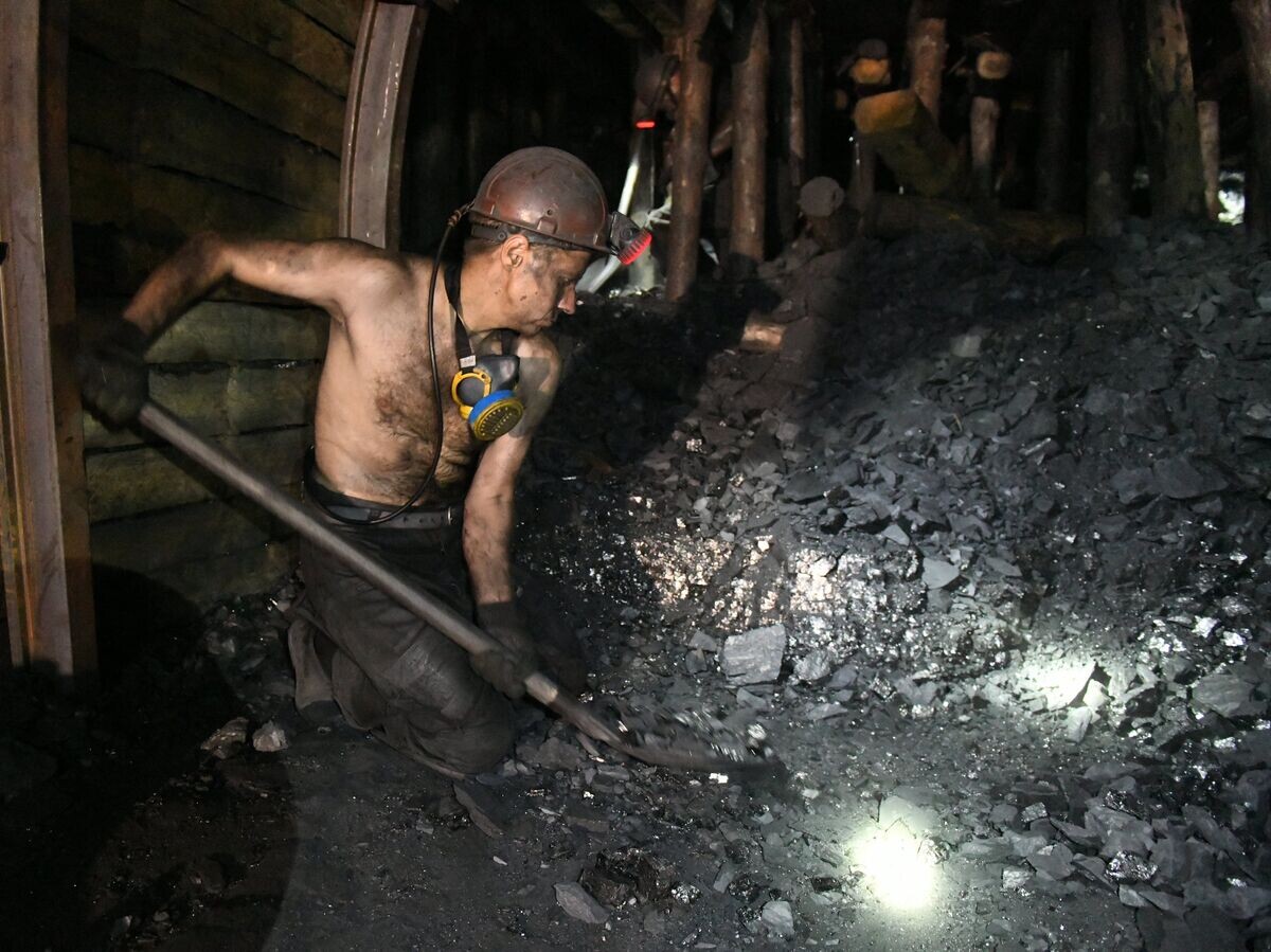    Добыча угля© РИА Новости . Таисия Воронцова