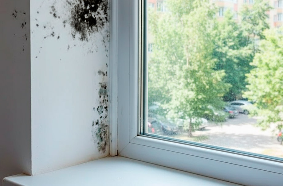 Плесень на окне