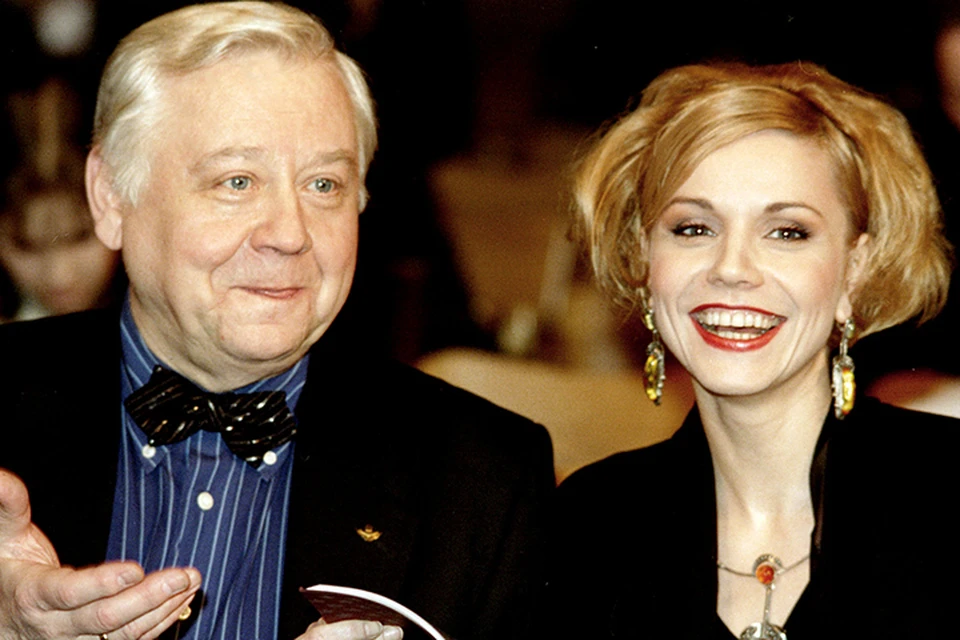 Олег Табаков и Марина Зудина