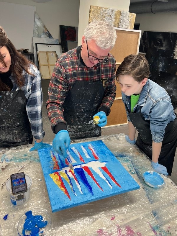 Картина с намерением, семейная арт-терапия