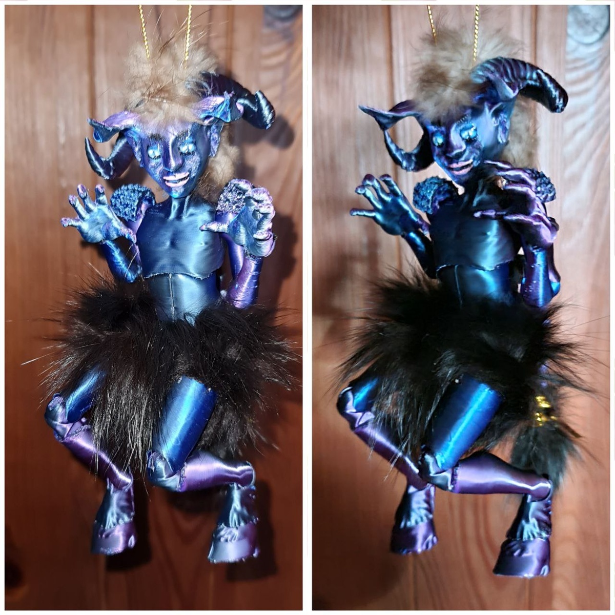 Чёртик. Автор Юлия Глазунова. 