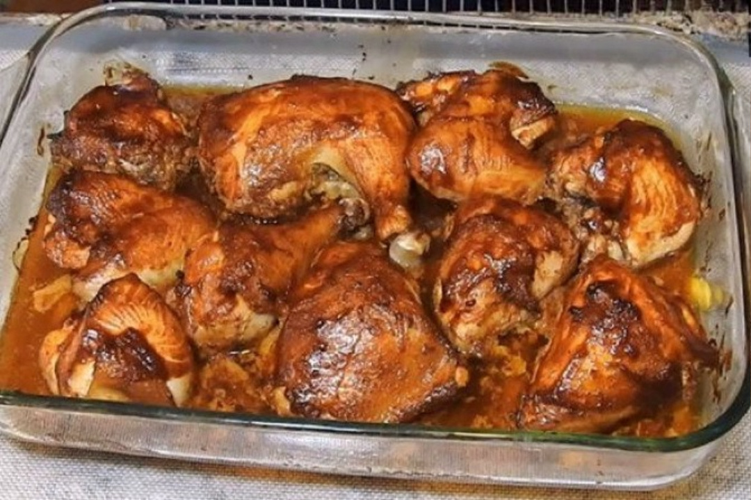 Сочная поджаристая курочка в кефирном маринаде