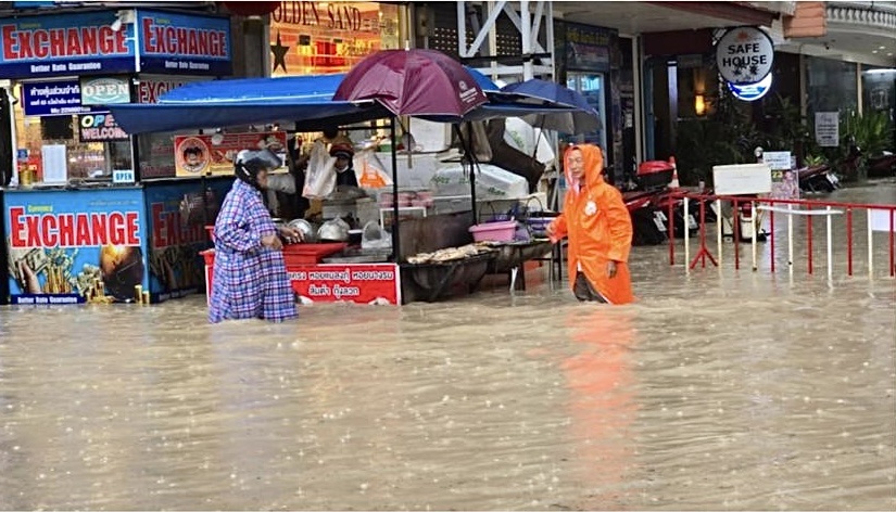 Последствия наводнения на Пхукете