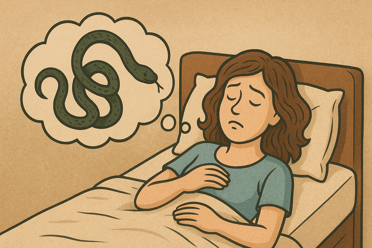 К чему снится змея