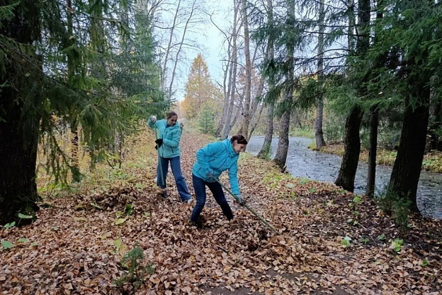    В деревне Соловьи привели в порядок Сад памяти