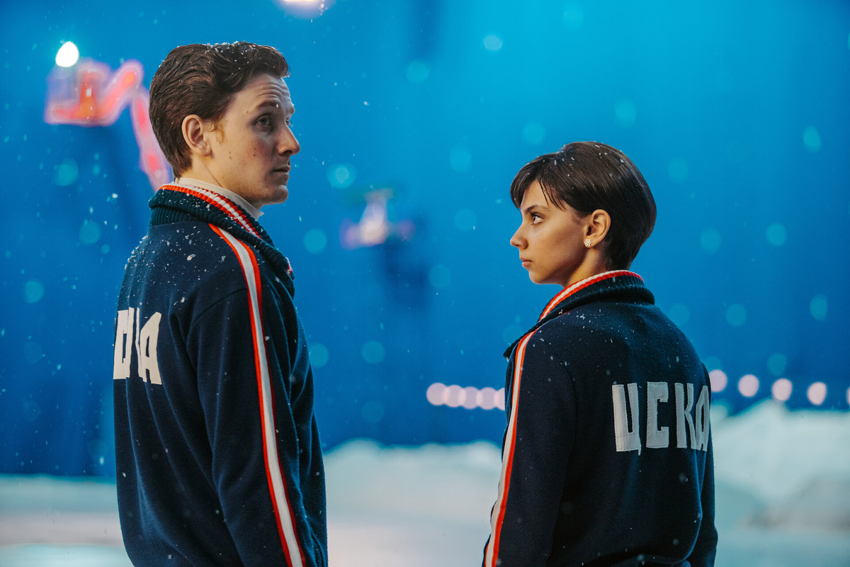 Тренировочная сцена ЦСКА: два героя лицом к лицу - характеры, команда и дух времени в «Родине», (источник: kinopoisk.ru)