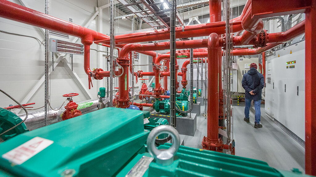 Установка пожаротушения автономная