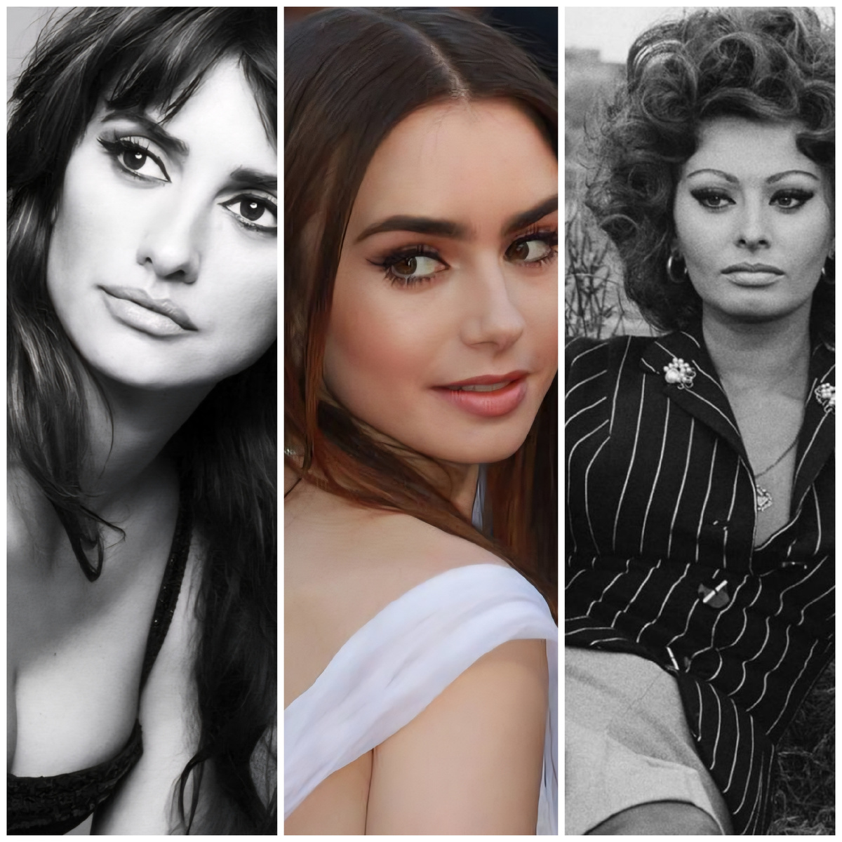 Женские типажи известных актрис