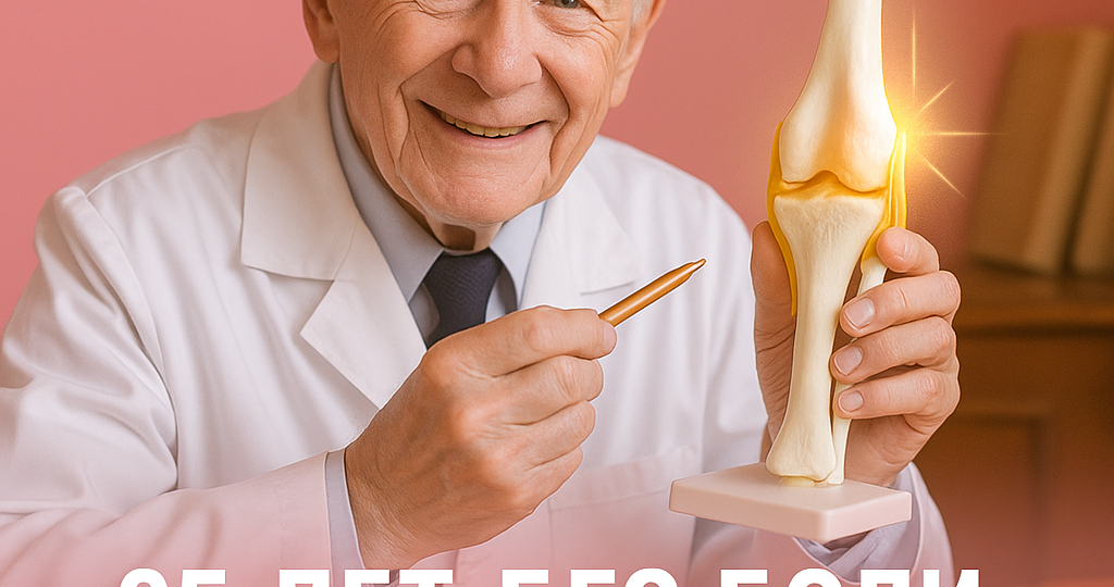 95-летний ревматолог: «Чтобы не болели суставы, организму нужен особый строительный материал»
