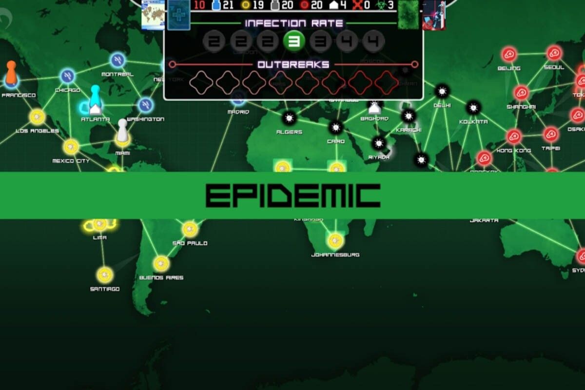 «Пандемия». Источник: скриншот приложения Pandemic: The Board Game / Asmodee Digital📷
