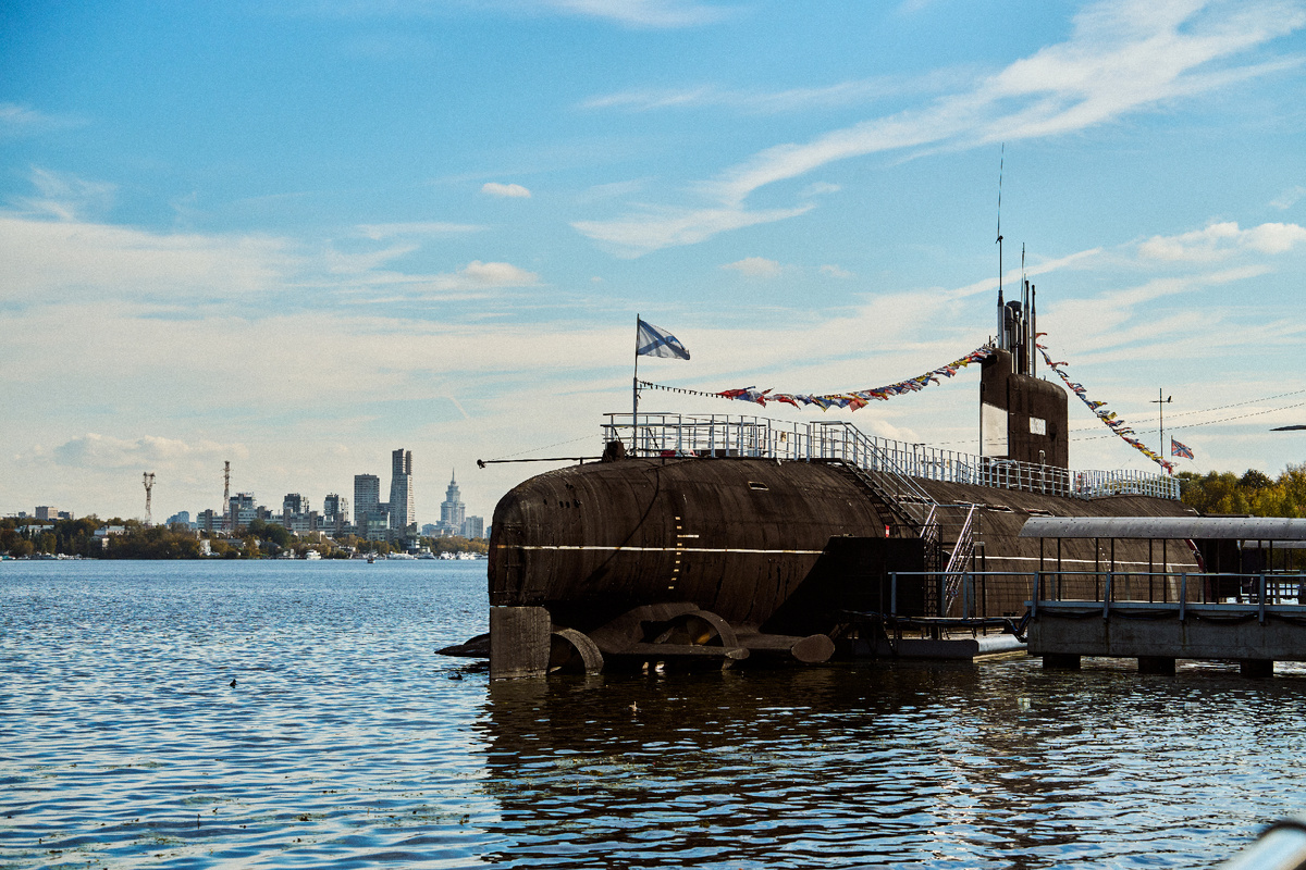Подводная лодка Б-396 в парке «Северное Тушино»