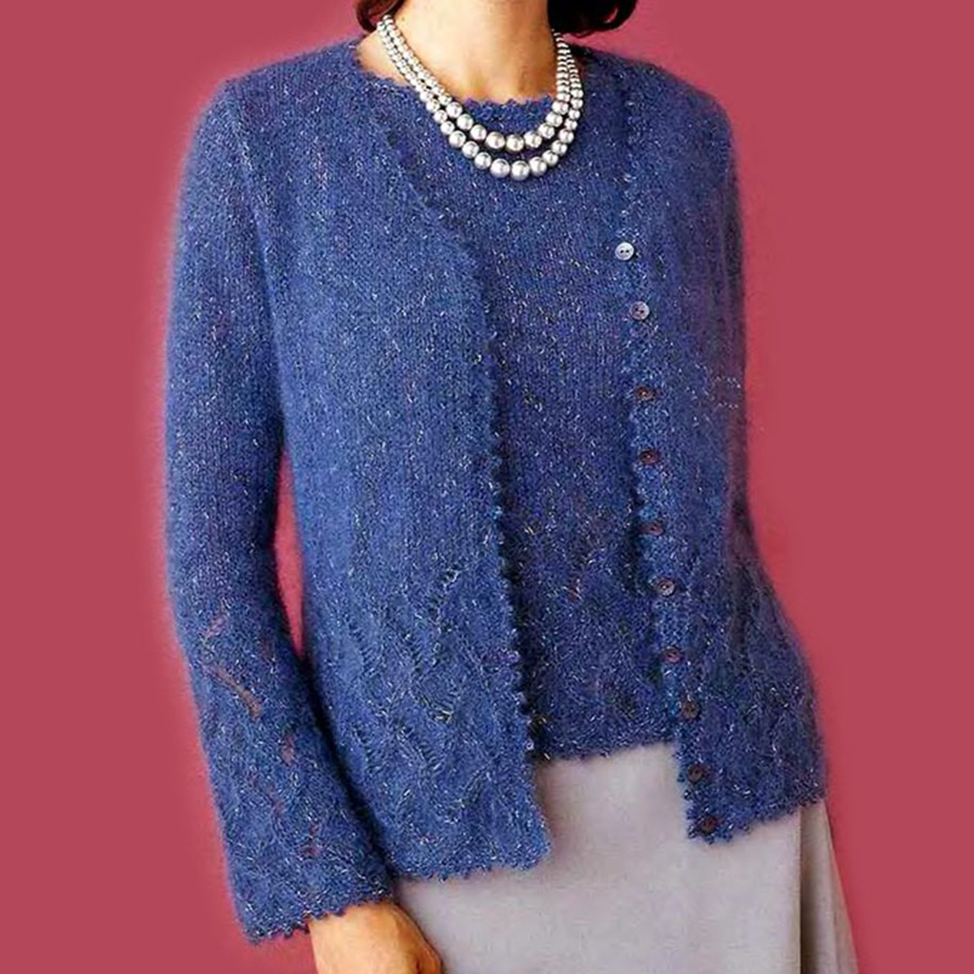 из японского журнала 編んでみようシリーズ