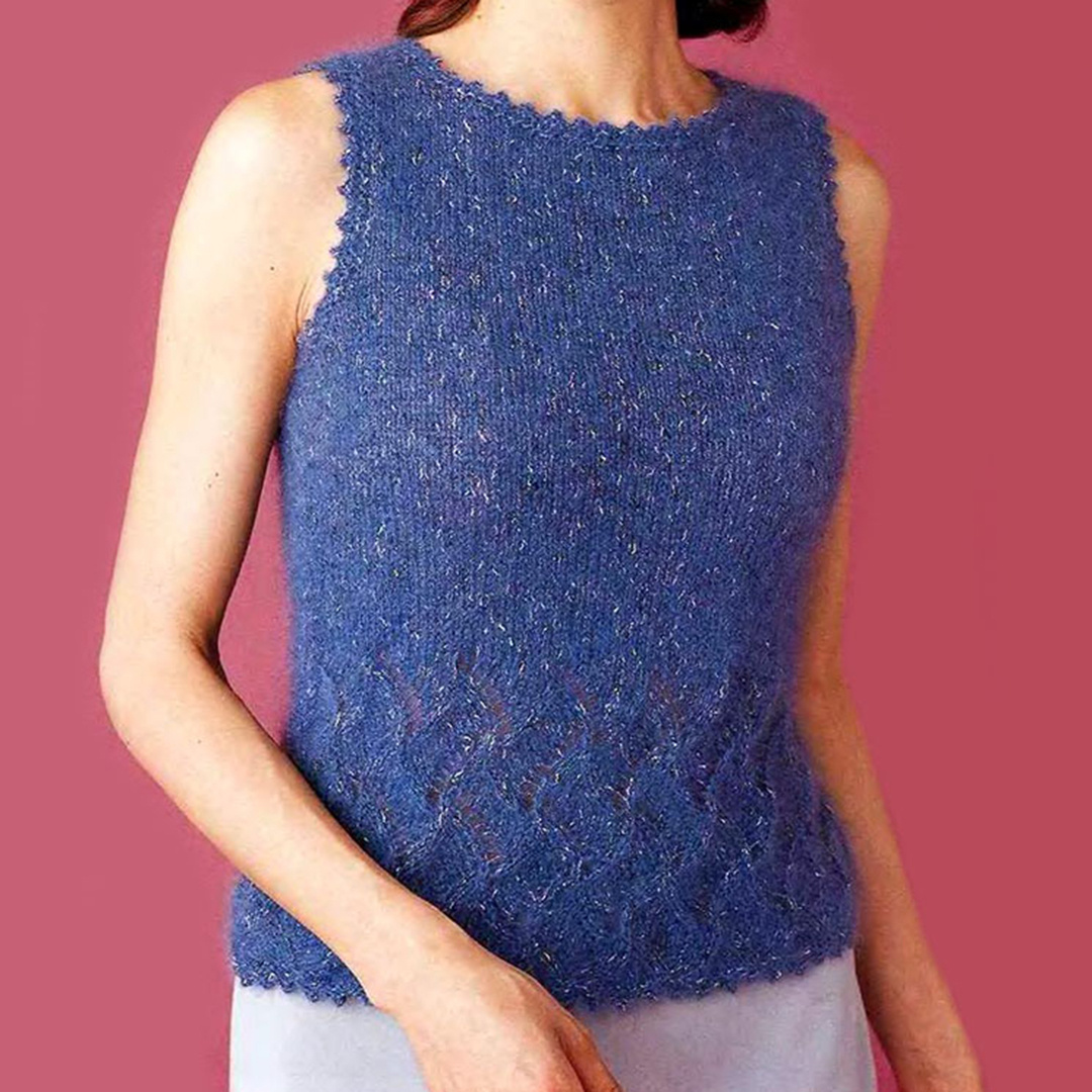 из японского журнала 編んでみようシリーズ