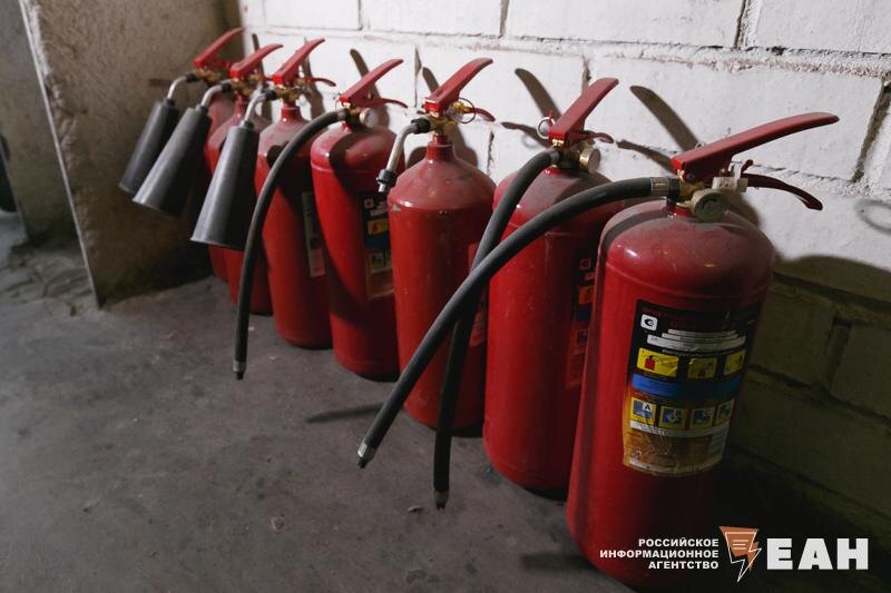    Фото: ЕАН / Огнетушители