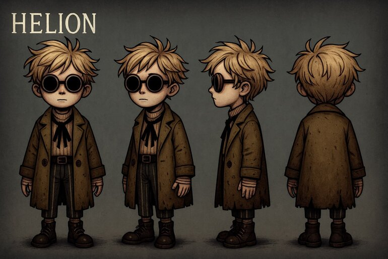 Концепт главного героя игры