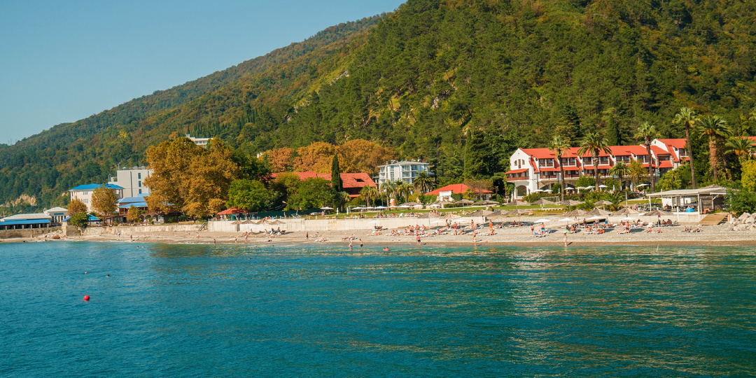 Гагра, Абхазия. Октябрь 2025