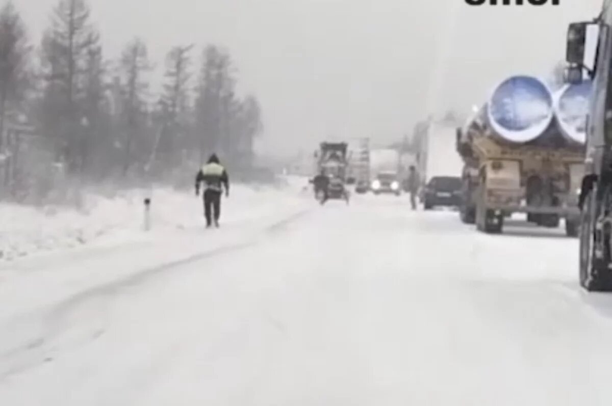    В Хабаровском крае автобусы остановили из-за снегопада