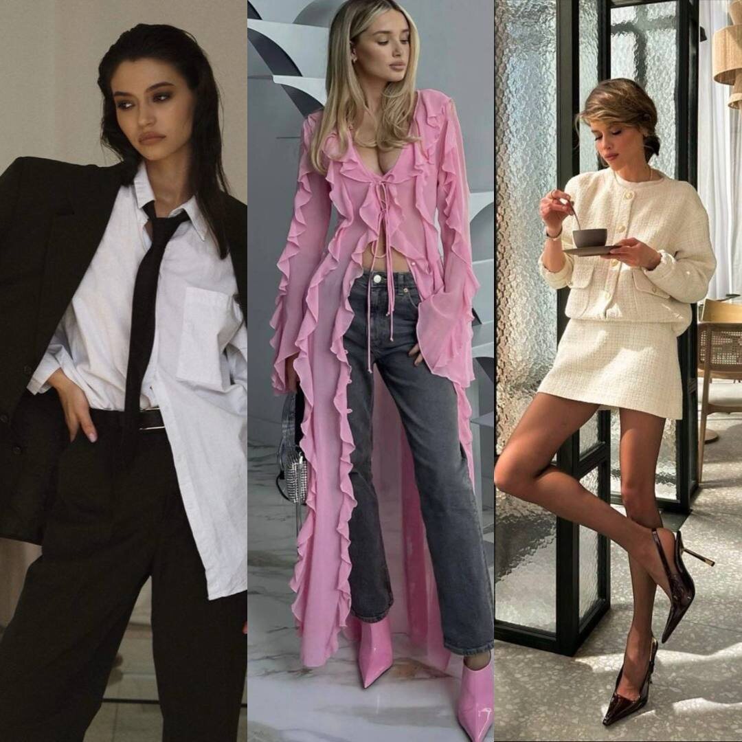 Примеры стиля для разных женских энергий