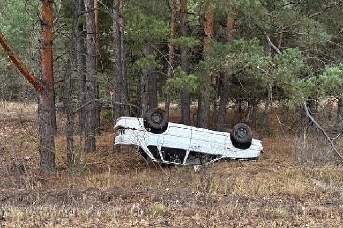    Водитель подшофе уложил на крышу отечественную легковушку под Волгоградом