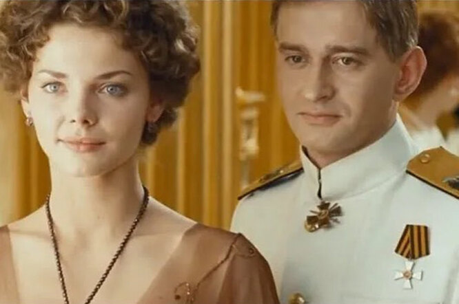 Елизавета Боярская и Константин Хабенский в фильме "Адмирал"