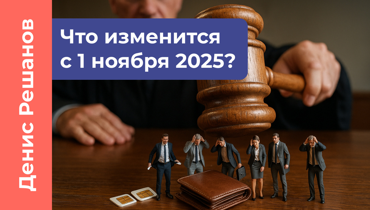 Полный дайджест изменений для россиян с 1 ноября 2025