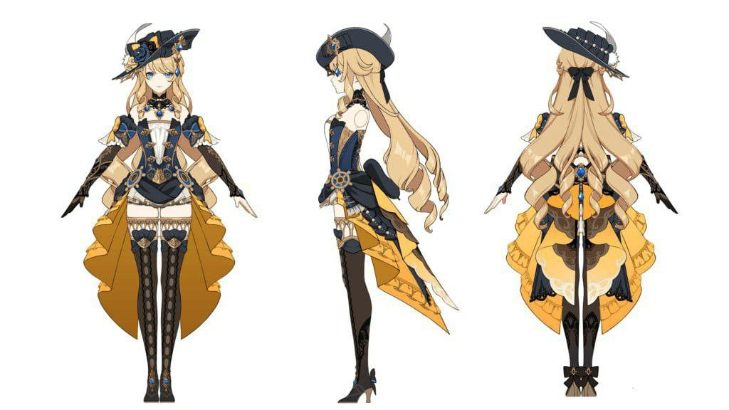 Навия из игры «Genshin Impact»